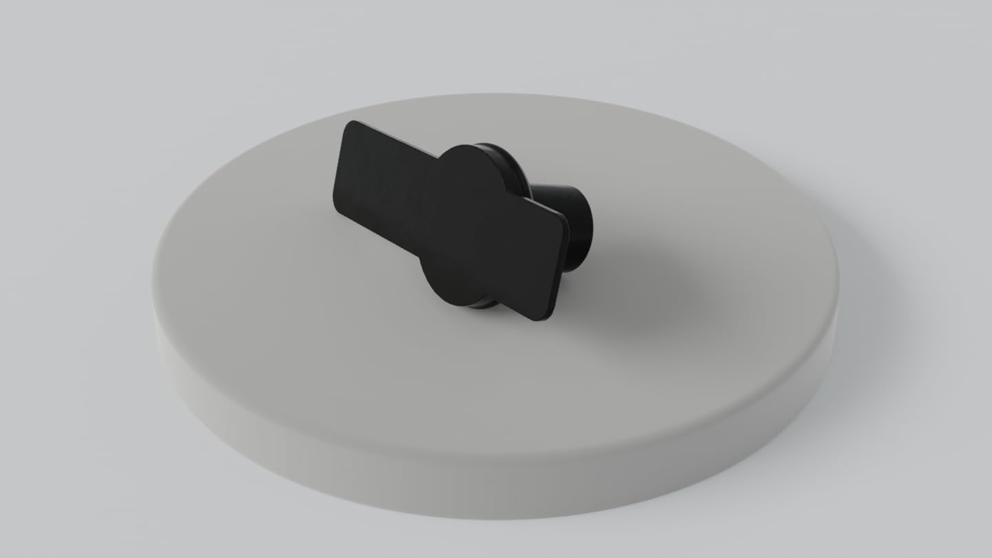 Tethered Charging Port Plug for Onewheel Pint / Pint X, Tethered Silicone Protector, Dust and Debris Guard, Black