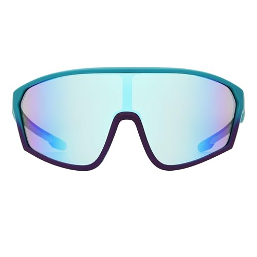 Easton Adult Ace Shield Sunglasses, Turquoise, 135mm