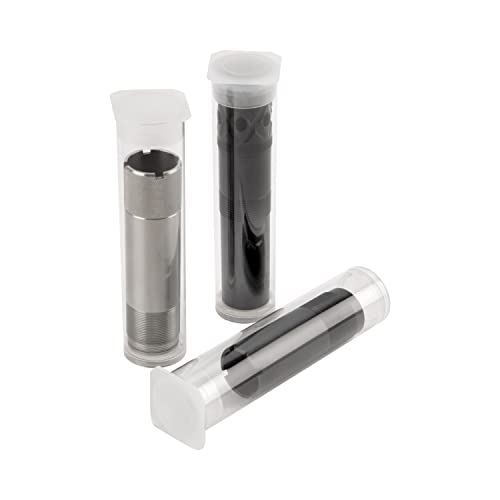Choke Tube Vials Case - Holds 5 or 6 Choke Tubes, Black/Red