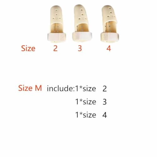 Thinvik [2 Piece Plastic Mallet Dip Finger Support Brace Splint Joint