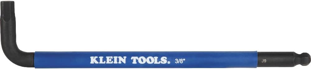 Klein Tools 18-Piece Hex Key Wrench Set - Color Coded, SAE & Metric, Long Arm & Ball End