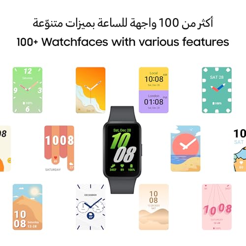 Samsung Galaxy Fit 3 Fitness Tracker - 1.6" AMOLED, IP68, 14 Days Battery Life