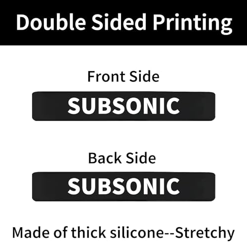 Subsonic Magazine Marking Bands - 12 Pack (Black & White)