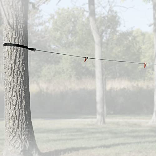 Tough 1 30ft Horse Picket Line Kit with Swivel Tie & Nylon Rope