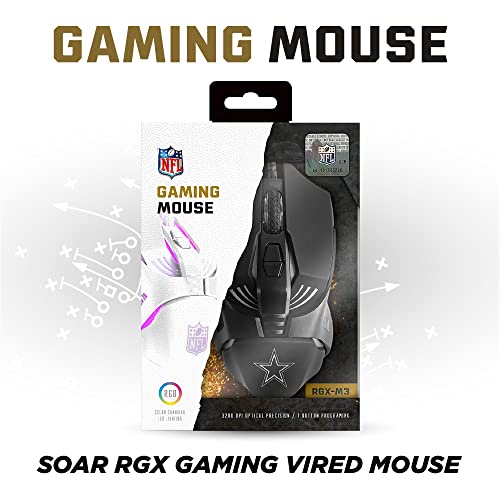 NFL Gaming Mouse V3 - New York Jets Edition, Ergonomic Design