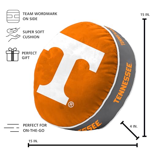 Tennessee Volunteers Puff Pillow - Ultra Soft Plush Throw Pillow