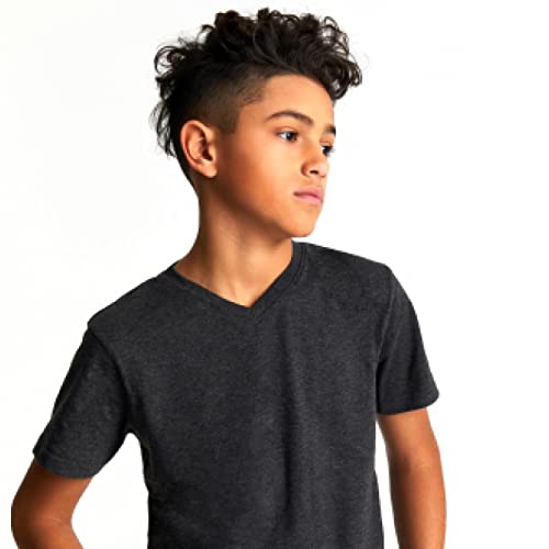 Boys' Short Sleeve V-Neck T-Shirt - Red - Size 4-5