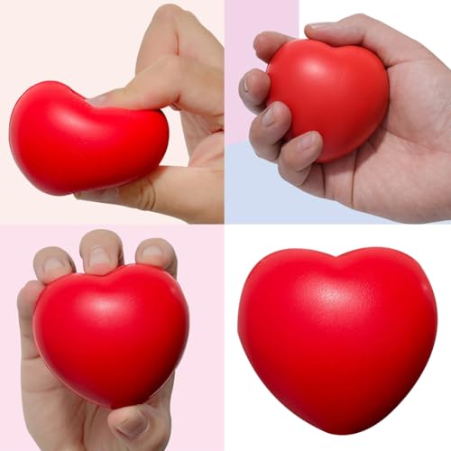 Hand Grip Strengthener Ball - Heart Shaped Finger Trainer