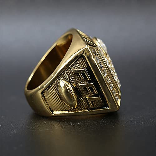 2017 Fantasy Football Championship Ring Trophy - Gold, Size 10 with Box