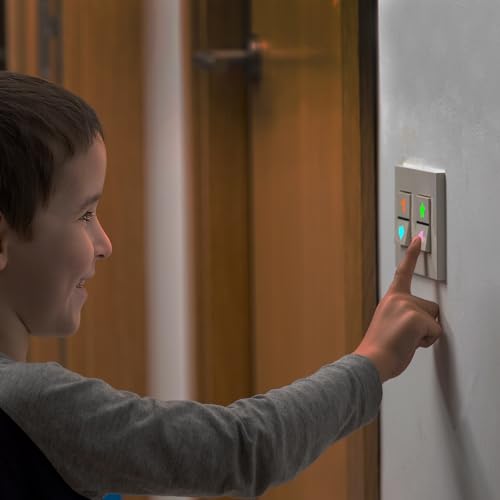 MECCANIXITY Glow in The Dark Heart Decals Decor Green Wall Stickers for Ceiling Bedroom Bedding Room 1 Set