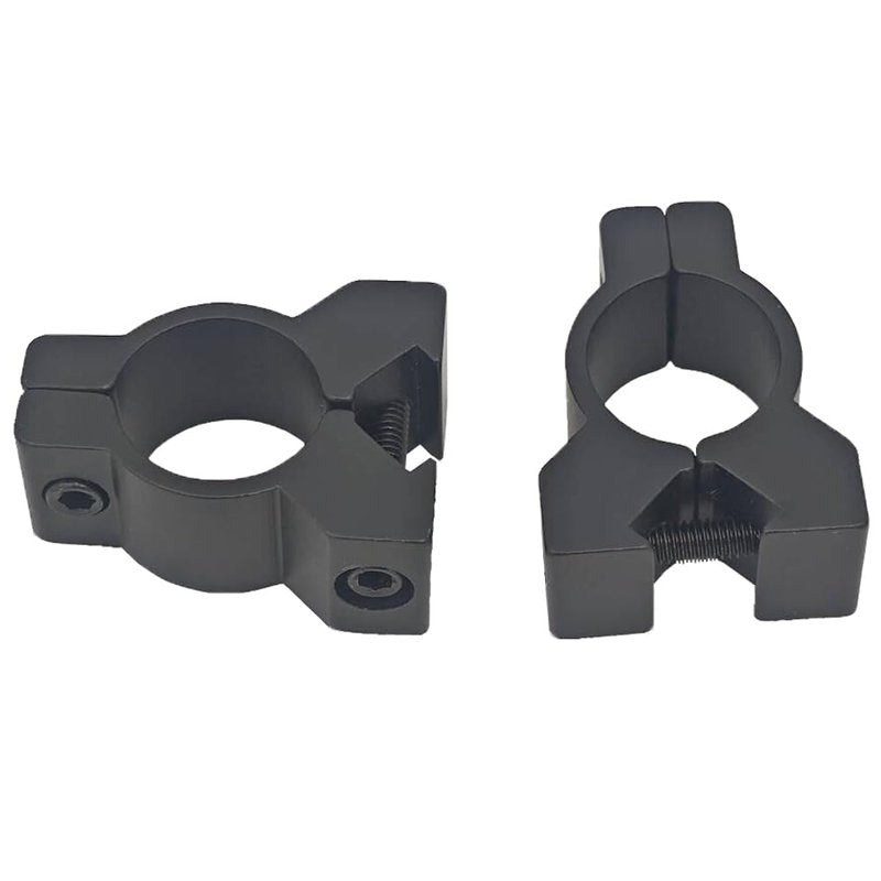 Calitte 19mm Flashlight Fixed Clamp with Stainless Steel Screws