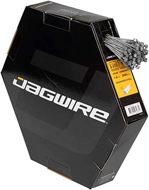 JAGWIRE MOUNTAIN SHOP KIT - Complete Brake & Shifter Cable and Housing Kit- Black - SRAM/Shimano