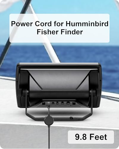 Humminbird Fish Finder Power Cord 9.8FT/3M | Compatible with All Helix & PiranhaMAX Models