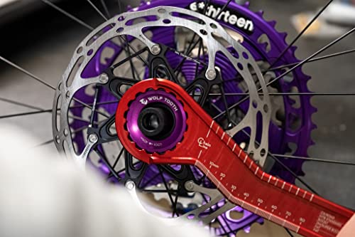 Wolf Tooth Centerlock Rotor Lockring Black - Compatible with 12-20mm Axles