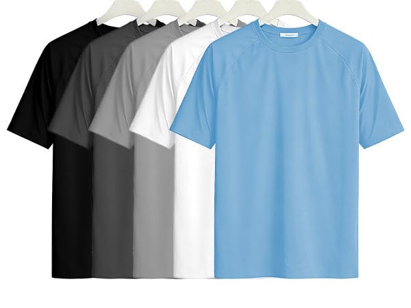 Men's UPF 50+ Quick Dry Swim Shirt - X-Large Dark Grey