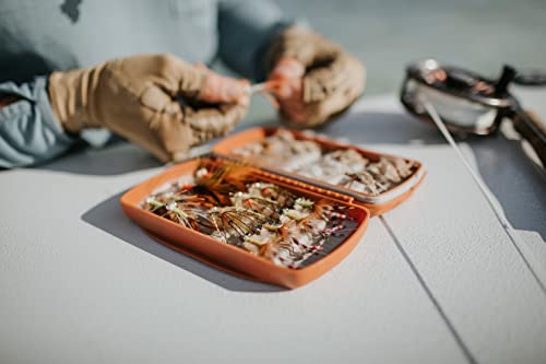 Fishpond Pescador Fly Box Burnt Orange Waterproof Storage for Flies