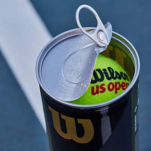 Wilson US Open Tennis Balls - High Performance, Durable & Consistent Play | 3-Pack