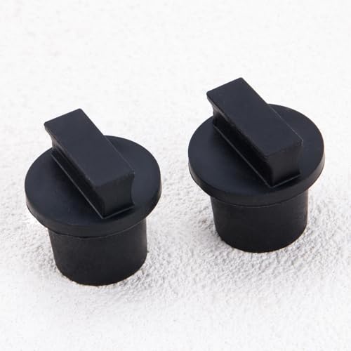 2-Pack Water Rowing Machine Tank Replacement Kit - Rubber Plugs