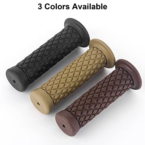 Universal Motorcycle Handles Grips - Non Slip Rubber for Harley Honda
