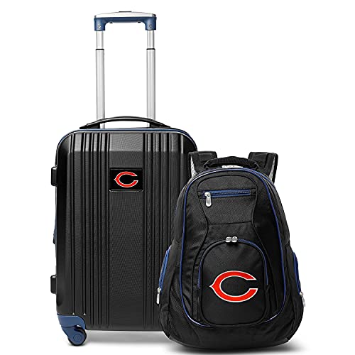 Chicago Bears Luggage Set - 21-Inch Spinner & 19-Inch Backpack