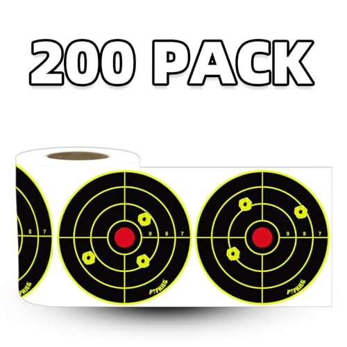 4 Inch Splatter Target Stickers - Adhesive Shooting Targets, 400 Pack