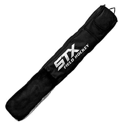STX Prime Field Hockey Stick Bag Black - Holds Multiple Sticks, Shoes & Gear