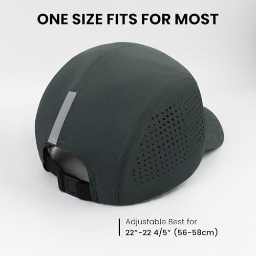 Cooling Baseball Cap - Army Green Golf & Running Hat for Men & Women