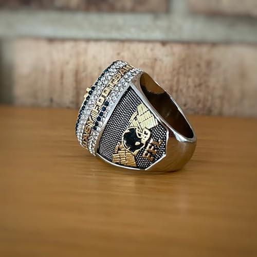 2025 Fantasy Football Championship Trophy Ring - Gold & Silver Tone