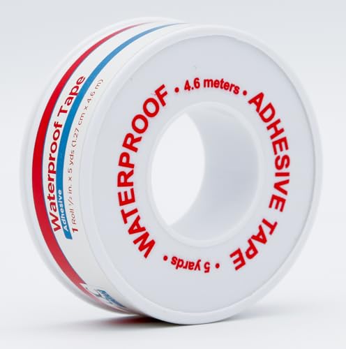 Waterproof Adhesive Tape for Bandages - 1/2 inch x 5 Yards - Variation 1