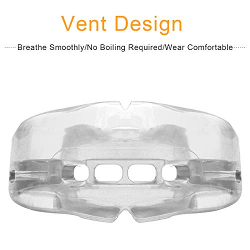 Coolrunner Double Braces Mouth Guard - Transparent Youth Sports Mouthguard