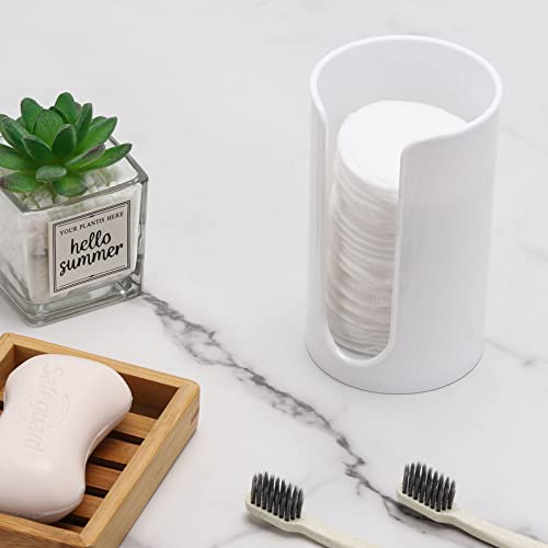 Small Disposable Cup Holder - White Bathroom Cup Dispenser