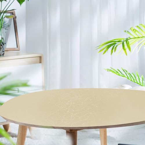 Beige Silk Peel and Stick Wallpaper 17.7 inch X 120 inch Self-Adhesive Embossed Textured Contact Paper Removable Waterproof Vinyl Roll for Bedroom Cabinet Furniture