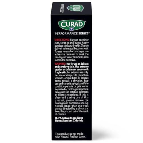 Antibacterial Fabric Bandages for Active Lifestyles - 20 Count
