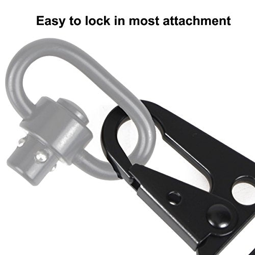 1" Heavy Duty Snap Hooks Sling Clips - 6-Pack