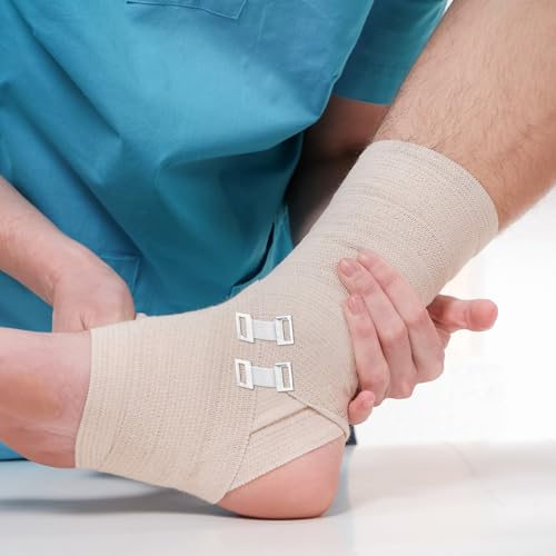 30 Pcs Reusable Elastic Bandage Clips with Metal Clasp