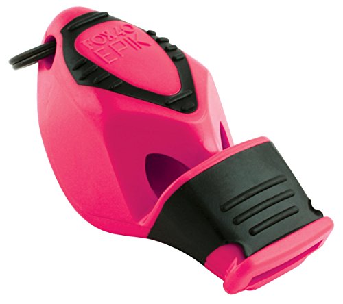 Fox 40 Epik CMG Whistle Black and Pink - Loud Emergency Signal