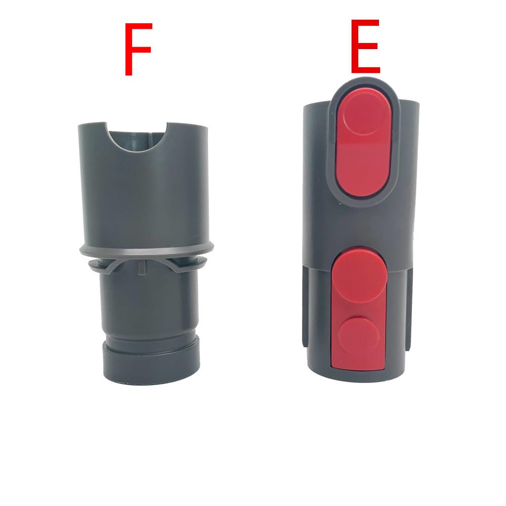 2 Pack Attachment Adapter Compatible for Dyson shark erconvert V7 V8 V10 V11 accessories to V6 DC30, DC31, DC34, DC35, DC44, DC45, DC56,DC series 32mm (1.26 inch) Universal Tool Adapter Converter
