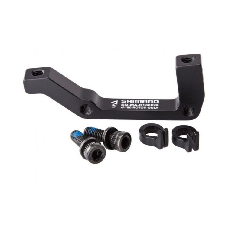 Shimano MA-R Disc Brake Mounting Bracket (Black, 180-mm Post/is)