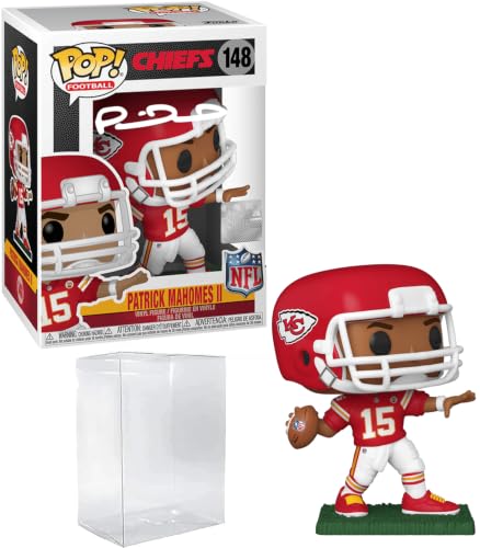 Patrick Mahomes #148 Funko Pop! Figurine - Chiefs, Facsimile Autograph