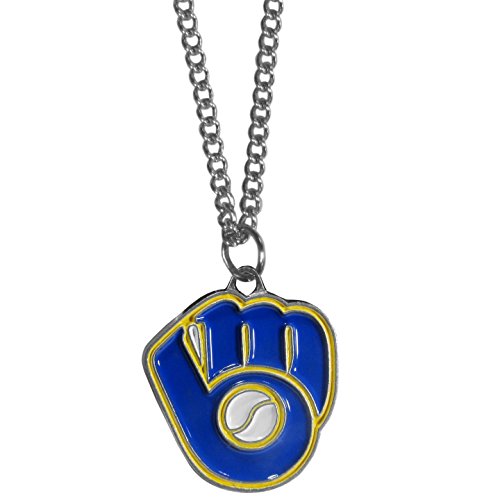 Milwaukee Brewers MLB Chain Necklace - 18 Inch