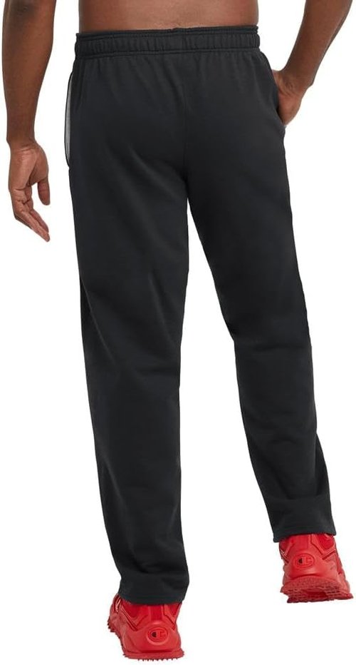 Champion Men's Fleece Sweatpants - Comfortable Open-Bottom Design | Regular & Big Tall Sizes