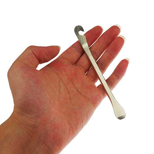 8 Pack Steel Bike Tire Levers - Silver Tire Changing Tool