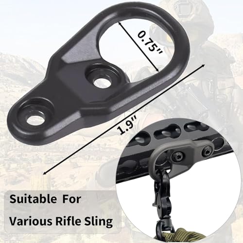 Rifle Sling Mount for Two-Point & Traditional Slings