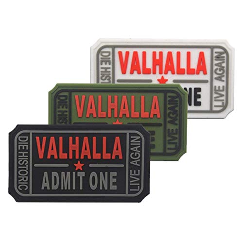 Ticket to Valhalla Tactical Morale Patch - 2 Greens