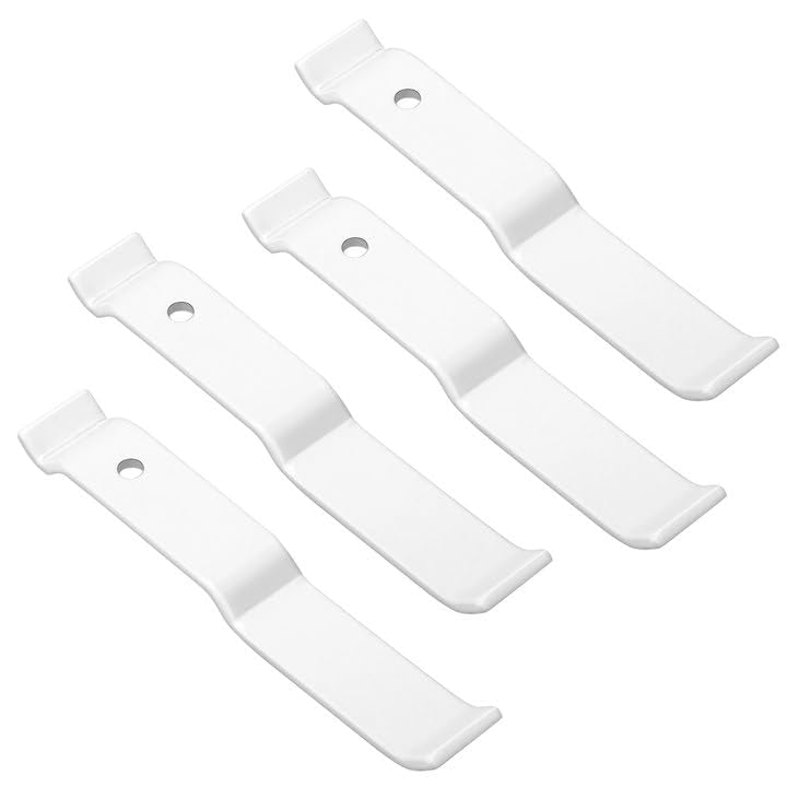 Wire Shelf Corner Support Bracket for ClosetMaid, Ventilated Wire Shelving Corner Support, 4 Pieces