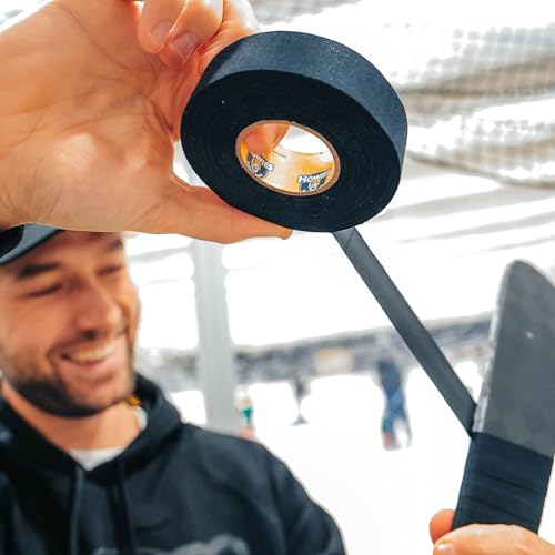 Hockey Tape - Durable Black Stick Tape for Blade, 24 Yards
