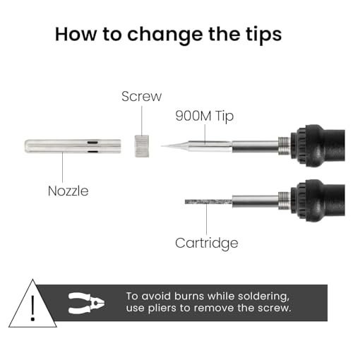Soldering Iron Kit, 60W Soldering Iron, 5 Soldering Iron Tips, 21-in-1 Adjustable Temperature, Solder Wire, Stand, Desoldering Pump, Soldering Welding Iron Kit for Electronics Hobby DIY 110V US Plug