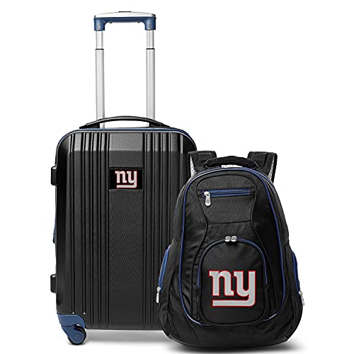 New York Giants Luggage Set - 21" Hardcase Spinner & 19" Backpack