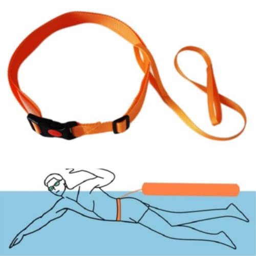Adjustable Swim Training Belt with Buoy for Water Safety