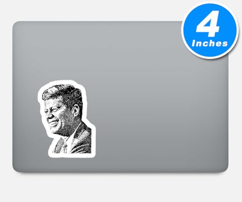 JFK Historic Stickers Pack - Vinyl Decals 2.5, 3 & 4 Inch